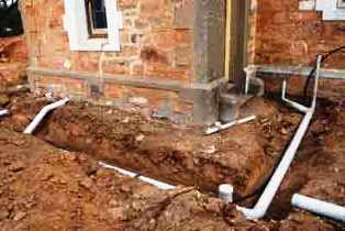 outside drainage Harefield